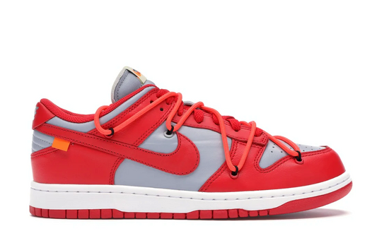 Dunk Low Off White University Red